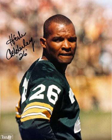 Herb Adderley Autographed Green Bay Packers NFL Licensed 8x10 Photo imperfect #26- COA/Show Ticket (HOF)-Powers Sports Memorabilia