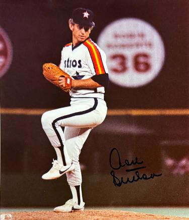 Don Sutton Autographed Houston Astros MLB Licensed 8x10 Photo minor dings- COA (HOF)-Powers Sports Memorabilia