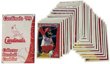 1999 St. Louis Cardinals Kansas City Life 27 Collector Card Set (La Russa/McGwire/McGee/Tatis/Renteria)-Powers Sports Memorabilia