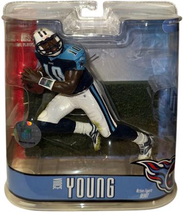 Vince Young NFL Tennessee Titans 2007 McFarlane Toys Action Figure Debut/Series 15/New NIB-Powers Sports Memorabilia