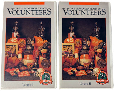 One Hundred Years of Tennessee Volunteers Football Vol 1 & 2 VHS Tapes ?Çô NEW-Powers Sports Memorabilia