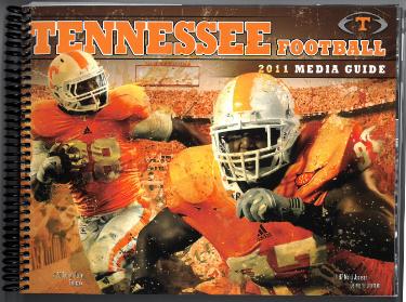 Tennessee Volunteers 2011 College Football Official Media Guide/Program- NEW-Powers Sports Memorabilia