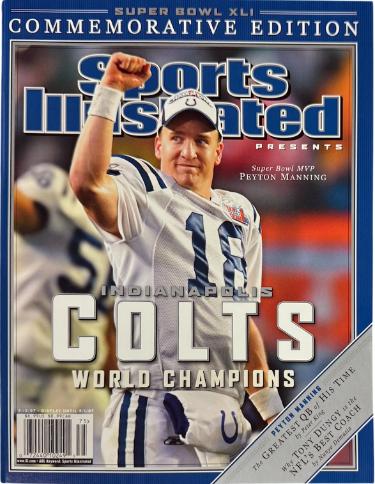 Sports Illustrated Full Magazine 2/13/2007- Colts SB XLI Commemorative Edition-Powers Sports Memorabilia