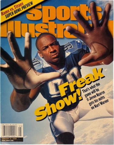 Sports Illustrated Full Magazine 1/31/2000- Jevon Kearse- Freak Show/Tennessee Titans NEW-Powers Sports Memorabilia
