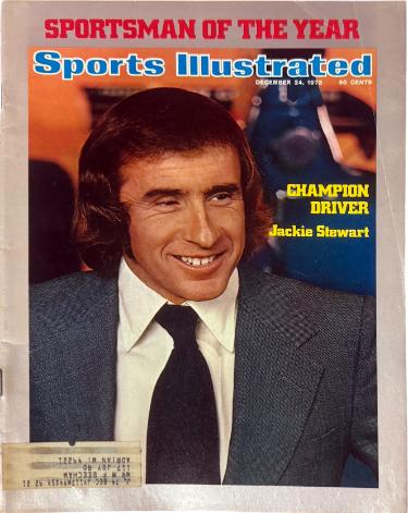 Sports Illustrated Full Magazine 12/24/1973-Sportsman of the Year Jackie Stewart-Powers Sports Memorabilia