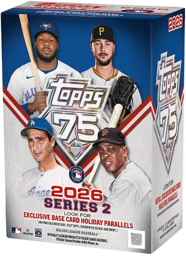 2026 Topps Series 2 MLB Baseball Blaster Box- 6PK/12CPP/72CPB- New/Factory Sealed-Powers Sports Memorabilia