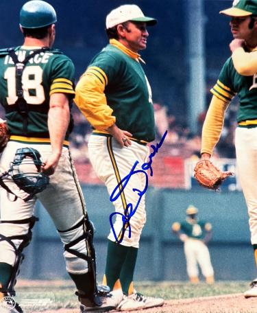 Alvin Dark Autographed Oakland A's MLB 8x10 Photo imperfect - Stacks of Plaques COA-Powers Sports Memorabilia