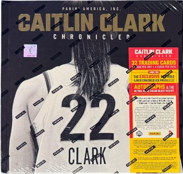 2025 Panini Caitlin Clark Chronicled WNBA Basketball Trading Card Collection-8PK/4CPP/32CPB- New/Factory Sealed-Powers Sports Memorabilia