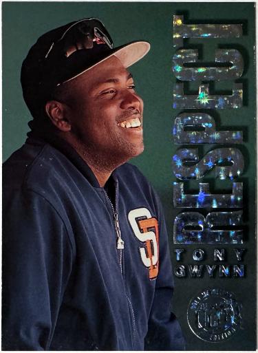Tony Gwynn 1996 Fleer Ultra Respect Gold Medallion Card #3 (San Diego Padres/HOF)-Powers Sports Memorabilia