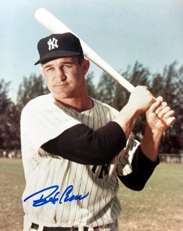 Bob Cerv Autographed New York Yankees 8x10 Photo- COA (1956 WS Champ/1958 All Star) - CTBL_046516-Powers Sports Memorabilia