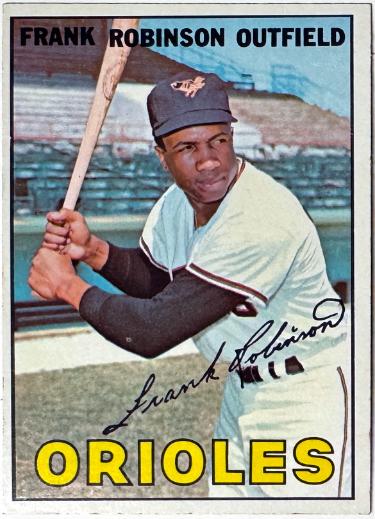 Frank Robinson 1967 Topps Baseball Card #100 - OC/VG (Baltimore Orioles/HOF)-Powers Sports Memorabilia