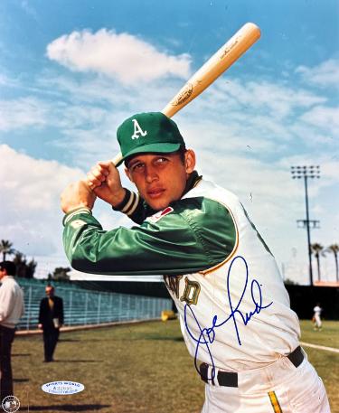 Joe Rudi Autographed Oakland A's MLB 8x10 Photo imperfect - Sports World Collectibles-Powers Sports Memorabilia