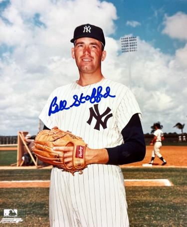 Bill Stafford Autographed New York Yankees MLB 8x10 Photo imperfect-COA (2X WS Champ) - CTBL_046534-Powers Sports Memorabilia