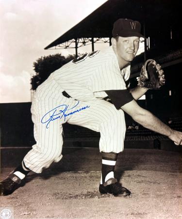 Russ Kemmerer Autographed Washington Senators MLB Licensed 8x10 Photo imperfect- COA-Powers Sports Memorabilia