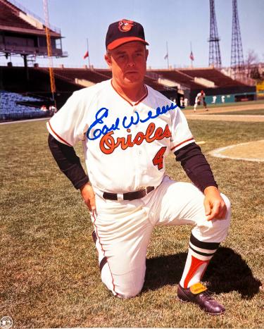 Earl Weaver Autographed Baltimore Orioles MLB 8x10 Photo imperfect - COA (HOF/Coach)-Powers Sports Memorabilia