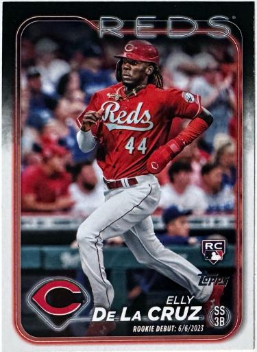 Elly De La Cruz 2004 Topps Update Series Rookie Card (RC) #US350 (Cincinnati Reds)-Powers Sports Memorabilia
