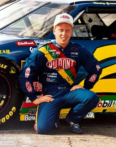 Ricky Craven Autographed Dupont NASCAR Licensed 8x10 Photo imperfect- COA-Powers Sports Memorabilia
