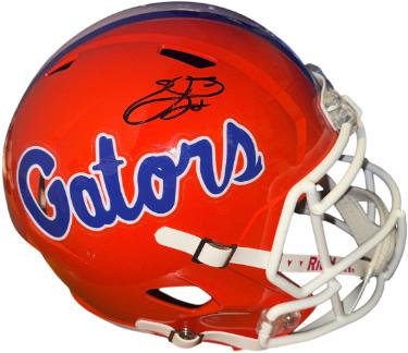 Emmitt Smith Autographed Florida Gators Riddell FS Rep Helmet #22 imperfect- Beckett/Prova Holograms-Powers Sports Memorabilia