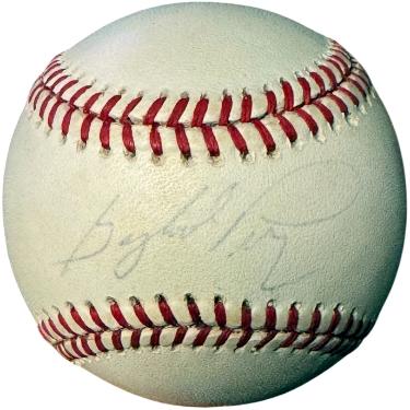 Gaylord Perry Autographed Official Rawlings ROAL American League Baseball imperfect- COA (San Francisco Giants/HOF/5XAS/2XCY) - CTBL_046716-Powers Sports Memorabilia