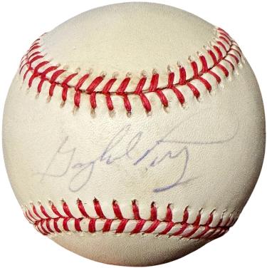 Gaylord Perry Autographed Official Rawlings RONL National League Baseball imperfect- COA (San Francisco Giants/HOF/5XAS/2XCY)-Powers Sports Memorabilia