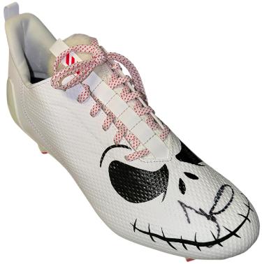 Tyreek Hill Autographed Adidas Adizero Disney's The Nightmare Before Christmas Jack Skellington Football Right Cleat (Size 12)- BAS-Powers Sports Memorabilia