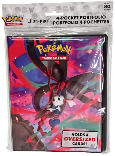 Pokemon Mega Evolution Chaos Rising Ultra PRO 4-Pocket Portfolio Binder/80 Cards- New/Sealed (Mega Floette/Mega Dragalge)-Powers Sports Memorabilia