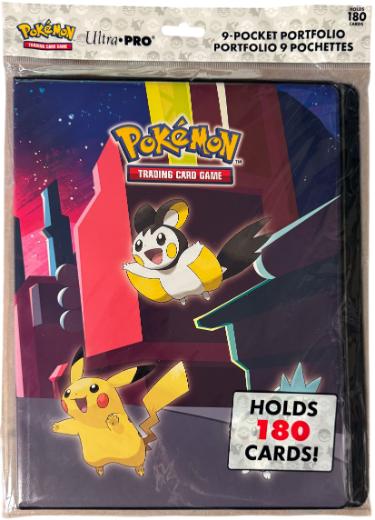 Pokemon Gallery Series Shimmering Skyline- 9-Pocket Portfolio Binder Holds 180 Cards- New/Factory Sealed-Powers Sports Memorabilia