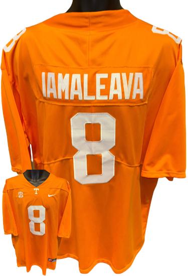 Nico Iamaleava Tennessee Volunteers Orange Nike College Style Jersey- Size XXXL-Powers Sports Memorabilia