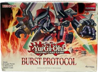 Yu-Gi-Oh Burst Protocol 1st Edition English TCG Sealed Mini Booster Box 4 Packs-Powers Sports Memorabilia