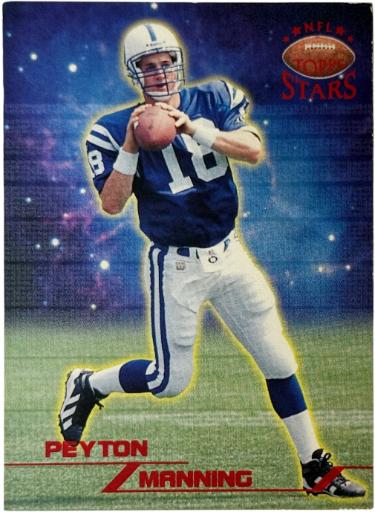 Peyton Manning 1998 Topps Stars Rookie Card (RC) #67 /8799 (Indianapolis Colts/HOF/MVP)-Powers Sports Memorabilia