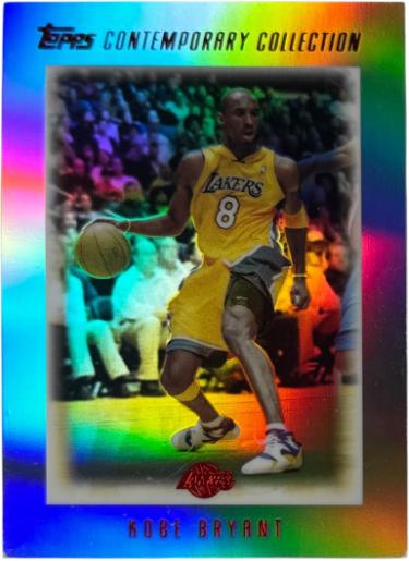 Kobe Bryant 2003-04 Topps Contemporary Collection RED REFRACTOR Card #56 /225 (Los Angeles Lakers/HOF)-Powers Sports Memorabilia
