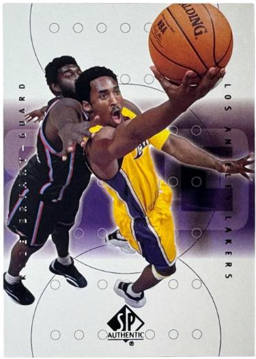 Kobe Bryant 2000-01 SP Authentic Sample Card #S1 (Los Angeles Lakers)-Powers Sports Memorabilia