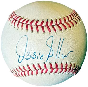 Ozzie Guillen Autographed Official Rawlings ROAL American League Baseball tone- COA (Chicago White Sox)-Powers Sports Memorabilia