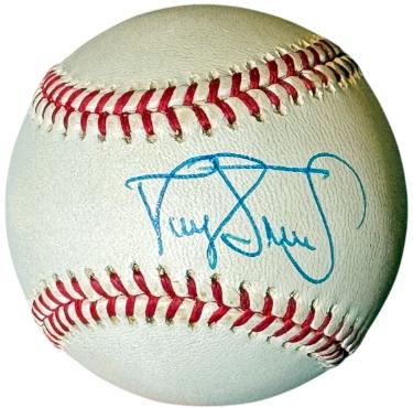 Darryl Strawberry Official Rawlings RONL National League Baseball- COA (Mets/Yankees)-Powers Sports Memorabilia