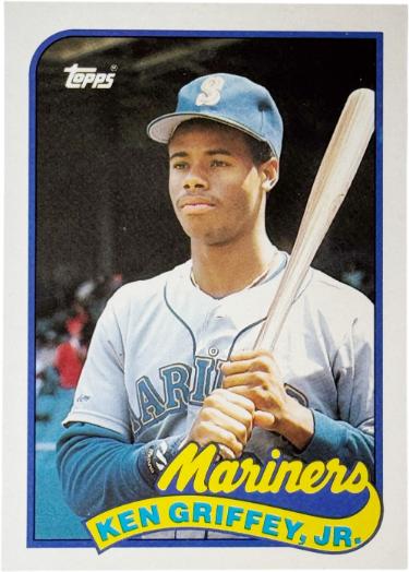 Ken Griffey, Jr 1989 Topps Traded Rookie Card (RC) #41T (Seattle Mariners/HOF) - CTBL_046937-Powers Sports Memorabilia