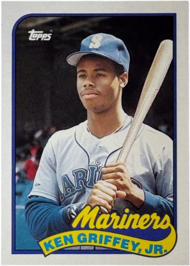Ken Griffey, Jr 1989 Topps Traded Rookie Card (RC) #41T (Seattle Mariners/HOF) - CTBL_046938-Powers Sports Memorabilia
