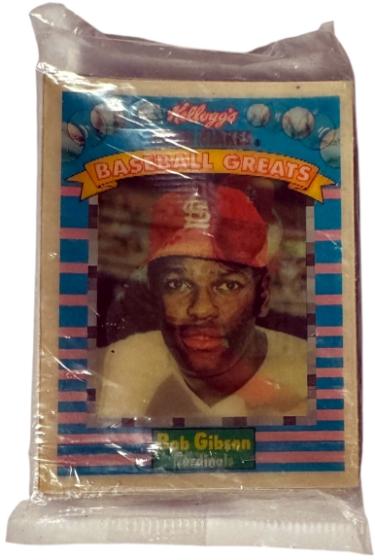 1991 Sportflics Kellogg's Corn Flakes Baseball Greats 3D 15 Card Set- Factory Sealed-Powers Sports Memorabilia