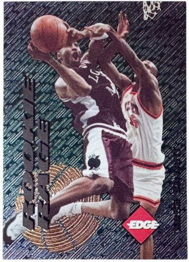 Kobe Bryant 1996 Collector's Edge Rookie Rage Card (RC) #6 (Los Angeles Lakers/HOF)-Powers Sports Memorabilia