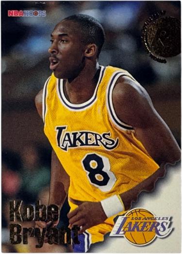 Kobe Bryant 1996-97 NBA Hoops Rookie Card (RC) #281 (Los Angeles Lakers/HOF)-Powers Sports Memorabilia