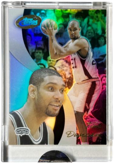 Tim Duncan 2004-05 Topps eTopps Card #74 - (Factory Sealed/ Spurs/HOF/LTD. 1000)-Powers Sports Memorabilia