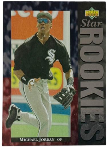 Michael Jordan 1994 Upper Deck Star Rookies Card (RC) #19 - Chicago White Sox-Powers Sports Memorabilia