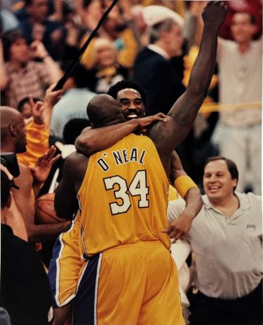 Kobe Bryant & Shaquille O'Neal Los Angeles Lakers Basketball 8x10 Photo - NEW-Powers Sports Memorabilia