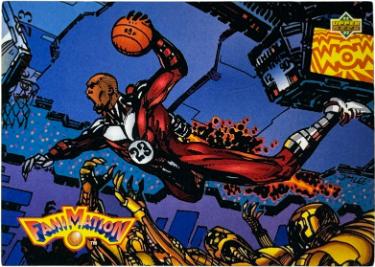 Michael Jordan 1992-93 Upper Deck FaniMation Agent 23 Card #506 (Chicago Bulls/HOF)-Powers Sports Memorabilia