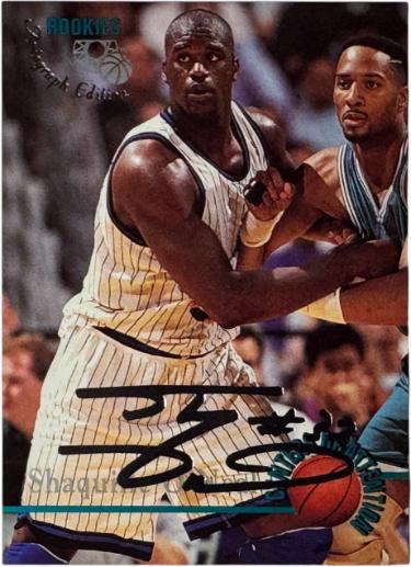 Shaquille O'Neal 1995 Classic Rookies Signature Edition Card #105 (Orlando Magic/HOF)-Powers Sports Memorabilia