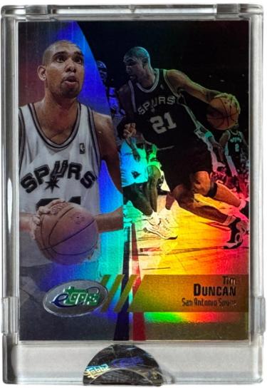Tim Duncan 2002-03 Topps eTopps Card #12- (Factory Sealed/San Antonio Spurs/HOF) - CTBL_047132-Powers Sports Memorabilia