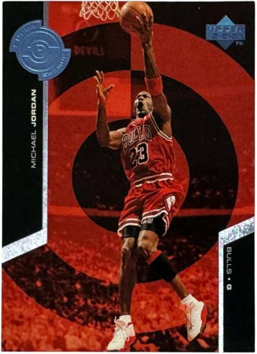 Michael Jordan 1998-99 Upper Deck Super Powers Insert Card #S30 (Chicago Bulls/GOAT/HOF)-Powers Sports Memorabilia