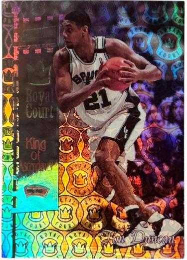 Tim Duncan 1998-99 Stadium Club Royal Court Card #RC3 (San Antonio Spurs/HOF)-Powers Sports Memorabilia