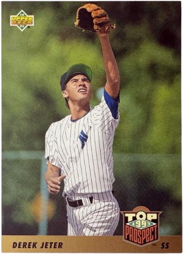 Derek Jeter 1993 Upper Deck Rookie Card (RC) #449 (New York Yankees/HOF)-Powers Sports Memorabilia