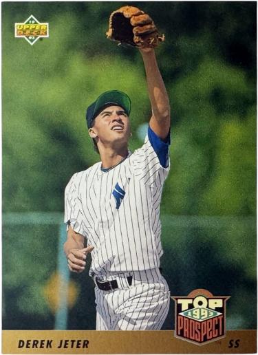 Derek Jeter 1993 Upper Deck Rookie Card (RC) #449 (New York Yankees/HOF) - CTBL_047300-Powers Sports Memorabilia