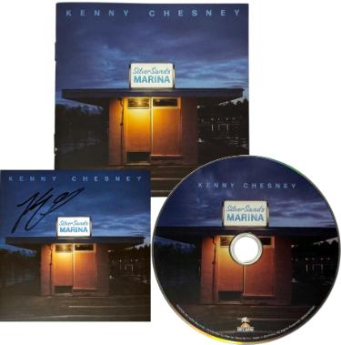 Kenny Chesney 2026 Silver Sands Marina Hey Now Records 4"x4" Art Card Insert/CD/Case- COA/NEW - Autographed-Powers Sports Memorabilia